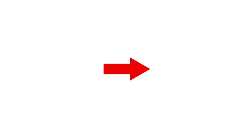 Direction Pointer. Red color right side arrow loop. - Powered by Shutterstock - Get 15% off with code: PIKWIZARD15