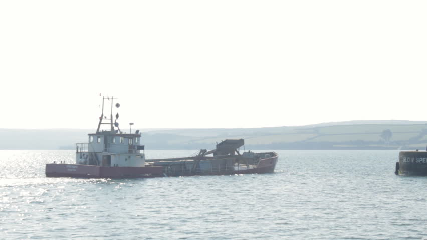 Boat returning to harbour
