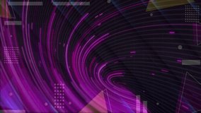 Abstract geometry shape background, animated footage.Gaming background - Powered by Shutterstock - Get 15% off with code: PIKWIZARD15