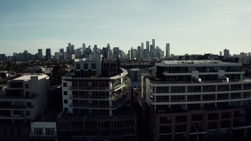 A large cruise anchored by the harbour of Port Melbourne, Victoria, Australia.