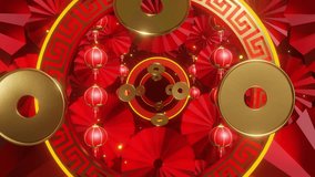 Chineses New Year Event Background and Loop - Powered by Shutterstock - Get 15% off with code: PIKWIZARD15