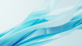 Transparent flowing fabric ribbons background, 3d rendering. Motion graphic. - Powered by Shutterstock - Get 15% off with code: PIKWIZARD15