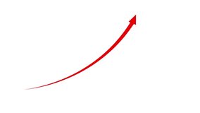 Abstract business growth icon animation. Arrow rising graph concept. - Powered by Shutterstock - Get 15% off with code: PIKWIZARD15