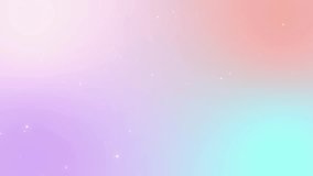 bright pastel pink purple and blue animated gradient background with shining glitter particles motion animation - Powered by Shutterstock - Get 15% off with code: PIKWIZARD15