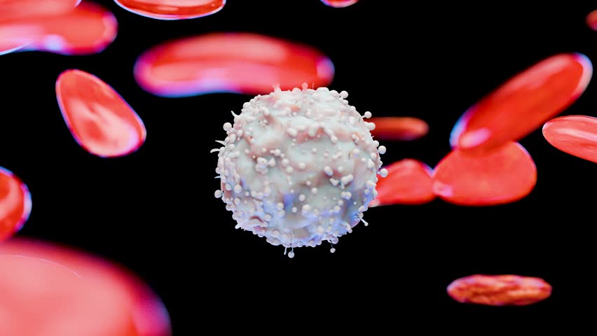 Neutrophiles type Leukocyte cell, phagocytosis, white blood cells in vein, Neutrophil, medical human health, destruction of the virus and microb infections, granulocytes, polymorphonuclears, 3d render