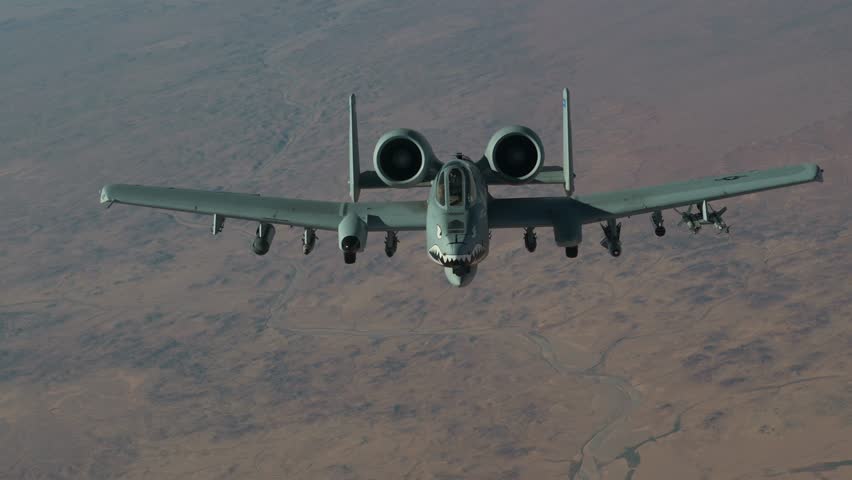  A-10 Thunderbolt ii Flight In Nevada 9.1.2025