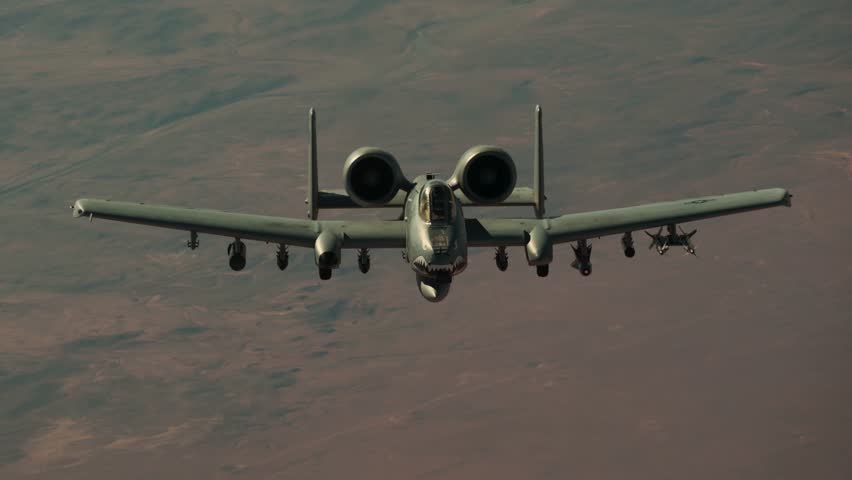 A-10 thunderbolt ii Flight In Nevada 9.1.2025