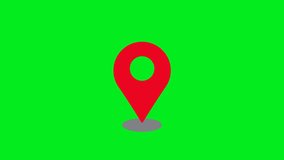 pin location animation featuring dynamic effects, perfect for maps, navigation apps, and presentations to highlight specific locations. - Powered by Shutterstock - Get 15% off with code: PIKWIZARD15
