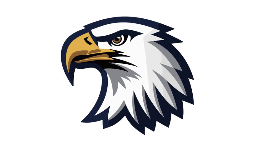 3D eagle icon animation with 4K quality