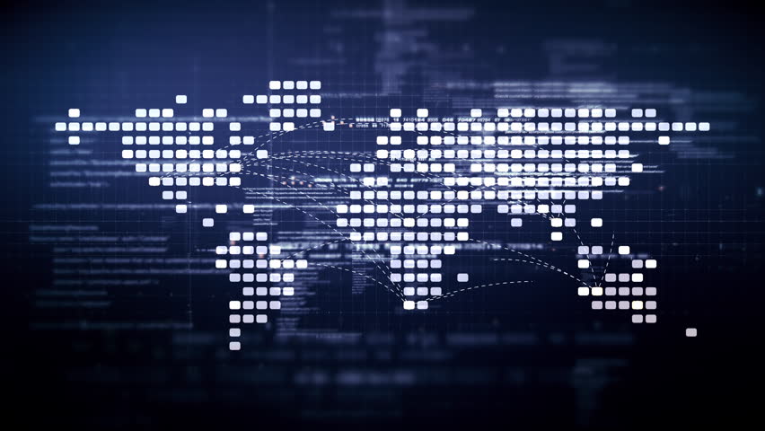 Futuristic global network simulation blending AI, quantum physics, and deep learning, with a particle matrix analyzing data in a sleek, HUD-style interface - Powered by Shutterstock - Get 15% off with code: PIKWIZARD15