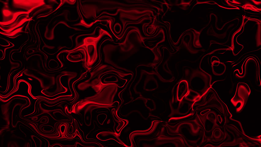 Animation liquid background for Halloween mystery. Red glowing lines and geometric patterns for event promotion