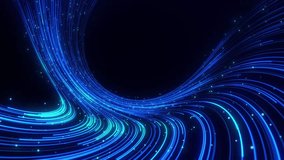 Data sorting. Abstract digital background. Big data visualization. 4k animation. 3d rendering. - Powered by Shutterstock - Get 15% off with code: PIKWIZARD15