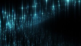 Star Waves Illuminating Motion Graphics, Glowing Blue Stars in a Cosmic Milky Way Background, Creating a Sparkling, Luminous Effect - Powered by Shutterstock - Get 15% off with code: PIKWIZARD15