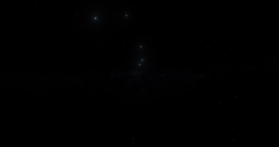 Aries constellation in the outer space