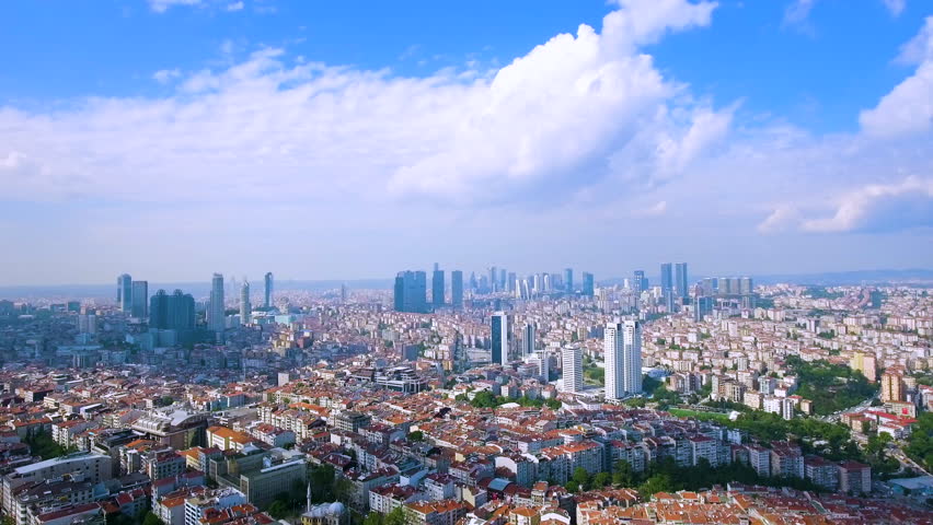 Captivating aerial footage showcasing Istanbul