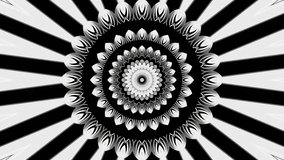 Seamless circular white mandala ornament background on black background, Islamic Arabic style for any purpose. White digital mandala abstract ornament. Oriental floral vintage decorative elements - Powered by Shutterstock - Get 15% off with code: PIKWIZARD15