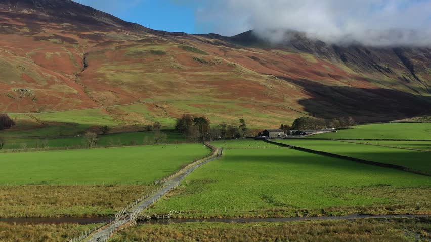 Lake District, Cumbria, UK - stunning views over the landscape