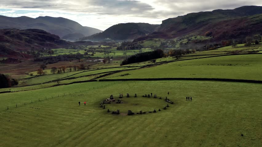 Lake District, Cumbria, UK - stunning views over the landscape