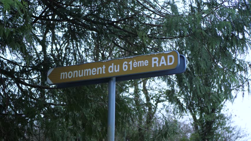 Pannel Monument of the 61th Régiment Artillery Divisionnary
Verdun Battlefield ww1