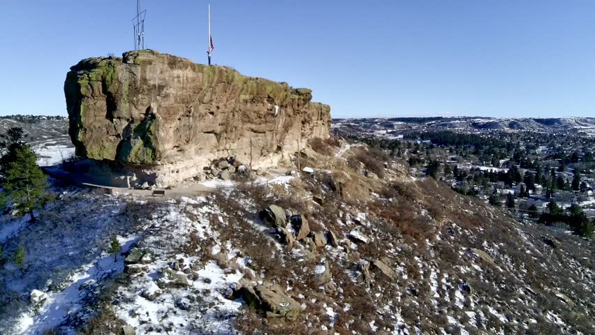 The Castle Rock, Rock Park Colorado, 14 January 2025