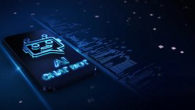 AI chatbot on tablet mobile , showcasing modern technology artificial intelligence communication. AI assistant. AI offers functions chatbot, generate images, write code bot, translate advertising. - Powered by Shutterstock - Get 15% off with code: PIKWIZARD15