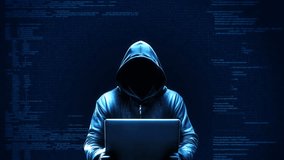 Hacker laptop technology dark background. Cyber attack cyber security concept. Data thief, internet fraud, darknet Cyber internet protection your privacy data, virtual cyber space. 3D Illustration - Powered by Shutterstock - Get 15% off with code: PIKWIZARD15