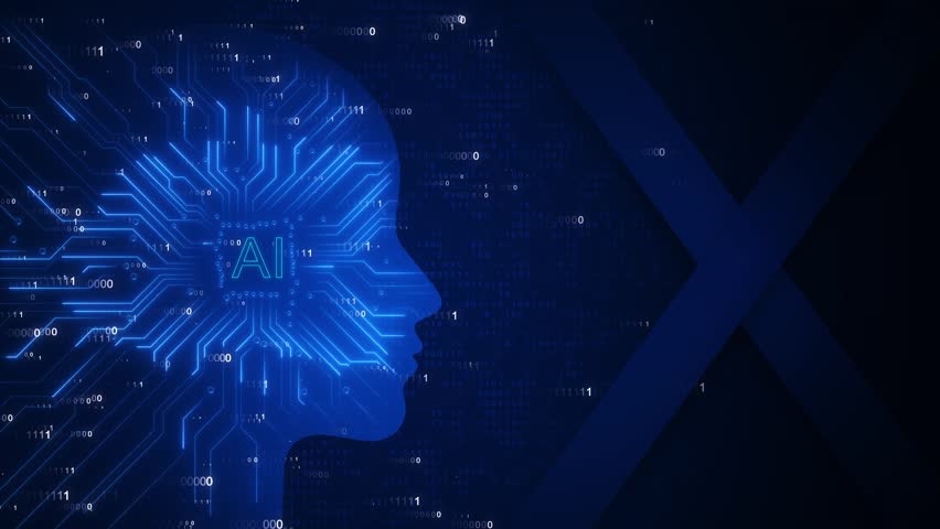 futuristic Human brain Intelligent thinking processing neural network printed circuit of big data and artificial intelligence, innovation and success. circuit patterns and an AI chip Machine learning - Powered by Shutterstock - Get 15% off with code: PIKWIZARD15