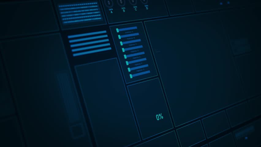 Blue infographics, charts, graphs, data visualizations. technology analysis, perfect for data science, business analytics, modern information presentation. corporate Financial. 3D Illustration - Powered by Shutterstock - Get 15% off with code: PIKWIZARD15