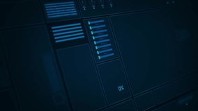 Blue infographics, charts, graphs, data visualizations. technology analysis, perfect for data science, business analytics, modern information presentation. corporate Financial. 3D Illustration - Powered by Shutterstock - Get 15% off with code: PIKWIZARD15