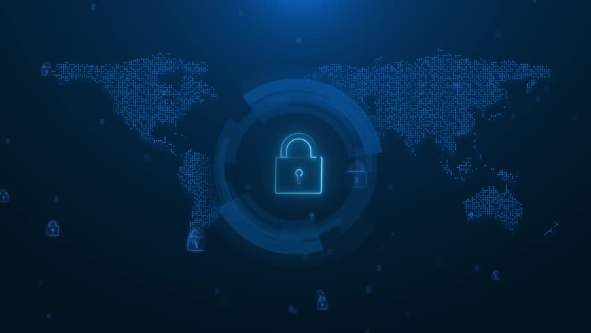 Cyber protection security. Modern safety digital background. Cyber Security Data Business Privacy concept. Data security personal privacy, data protection, cyber security. Padlock Keyhole background. - Powered by Shutterstock - Get 15% off with code: PIKWIZARD15