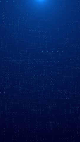 Particle business corporate digital technology network cyberspace concept. motion graph, chart bars financial Global trade statistics. finance investment background. report economic growth graph chart