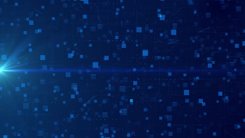 Digital cyber space Optic Fiber data flow. stardust sparkling particles space floor, flying tunnel, Oscar award ceremony event, Digital Art, Modern background. Virtual network. Artificial Intelligence