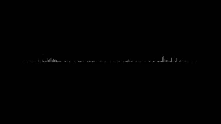 Soundwave Radio wave black background, stereo equalizer frequency digital speech spectrum. music, digital media audio. music player soundbar. Equalizer Music frequency audio technology, tranquility
