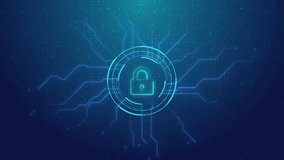 Blockchain Cybersecurity Data Protection secure crypto wallet Security hologram virtual hud shield lock. Concept of finance data privacy smartphone VPN service data protection, Encrypted cyber threats - Powered by Shutterstock - Get 15% off with code: PIKWIZARD15