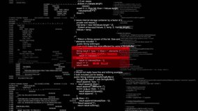 Cyber attack software development blockchain security breach warning alert message Virus code software hack Hacking attack in Progress, System Breach Computer Virus, screen attack, cybersecurity, hack - Powered by Shutterstock - Get 15% off with code: PIKWIZARD15