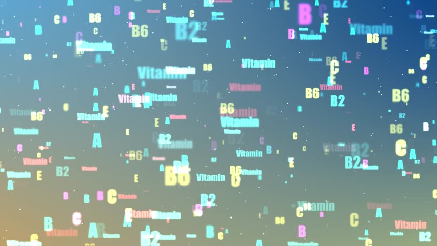 Bright background of fresh sliced healthy fruits and set of vitamins in form of tablets in center. Concept of taking care of health, boosting immunity, taking vitamin preparations. Flat lay, close-up