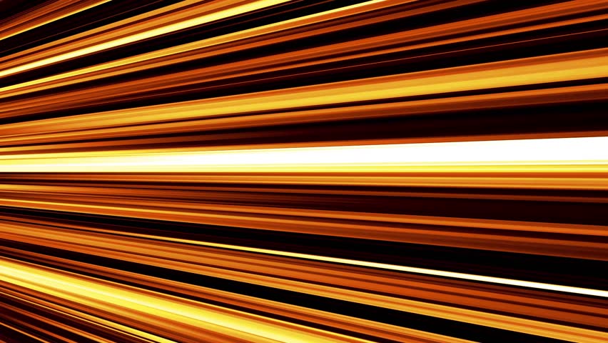 Anime Power Streaks Red Orange and Yellow 4K Loop features streaks of orange, yellow, red, white, and black flying at an angle toward the viewer for a comic action background in a loop.