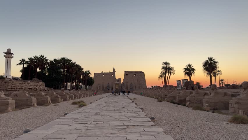 The Luxor weather, Luxor, Egypt.