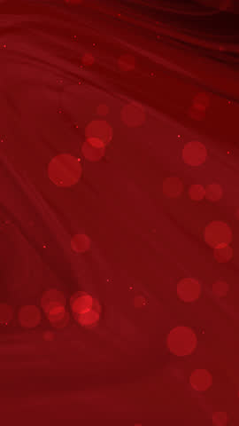 Vertical Animated Red background with blurry circles and streaks. Suitable for abstract designs, backgrounds, digital art, branding, and festive projects.