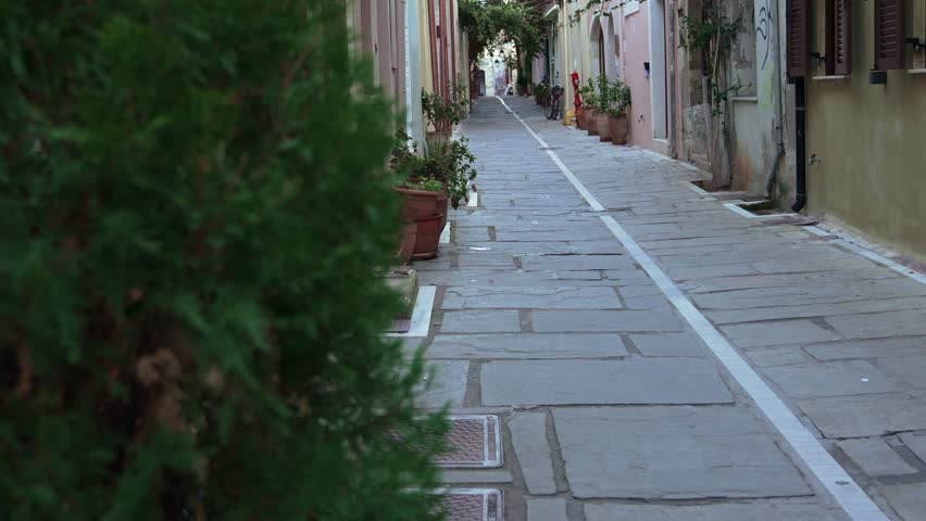 Street in the old town of Rethymno