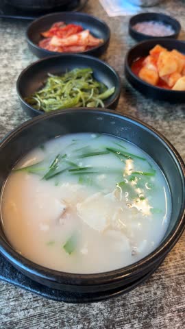 Jung gu, Busan South Korea - November 3 2024: There are many kinds of street food