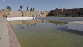 Reflection in the pool in the palace in Marrakech - Powered by Shutterstock - Get 15% off with code: PIKWIZARD15