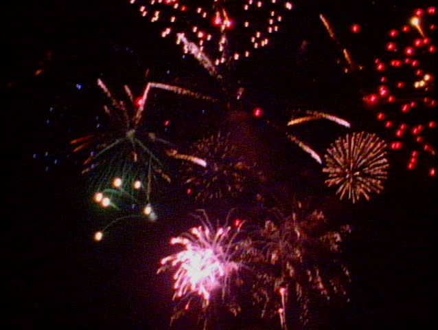 Fireworks on the 4th of July