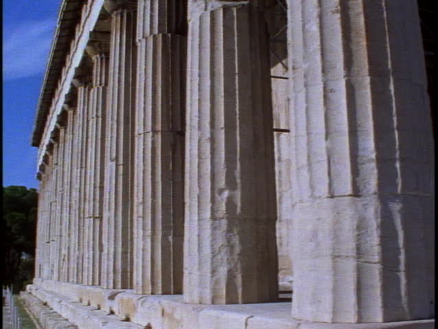 Athens, Greece, the Temple of Hephaestus. Can pass as the Parthenon