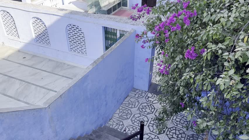 Photographs taken from outside the tomb of the 15th-century Islamic scholar and Sufi Hazrat Imam Ahmed Faruk in Sirhind, India.