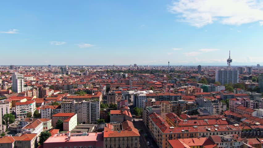 Aerial shot showing a stunning bird