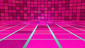 Retro-Futuristic Magenta Pink Grid: Neon Dance Floor Vibes - Powered by Shutterstock - Get 15% off with code: PIKWIZARD15