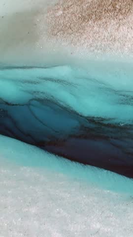 Experience the stunning rivers of melted freshwater flowing through Patagonia