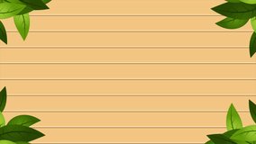 Tropical leaves animation. Corners with green leaves. Frame with green leaves. Green leaves nature frame layout - Powered by Shutterstock - Get 15% off with code: PIKWIZARD15