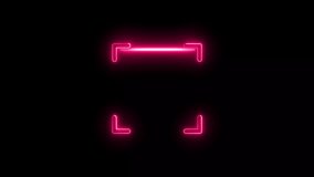 Glowing green colour neon QR Code Scanning Animation icon. Blue QR Code Scan Effect in Seamless Loop. Vector illustration. 4K Video motion graphic animation.	 - Powered by Shutterstock - Get 15% off with code: PIKWIZARD15